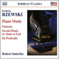 Rzewski / Satterlee - Piano Music: Fantasia / Second Hand Alone At Last - Music CD