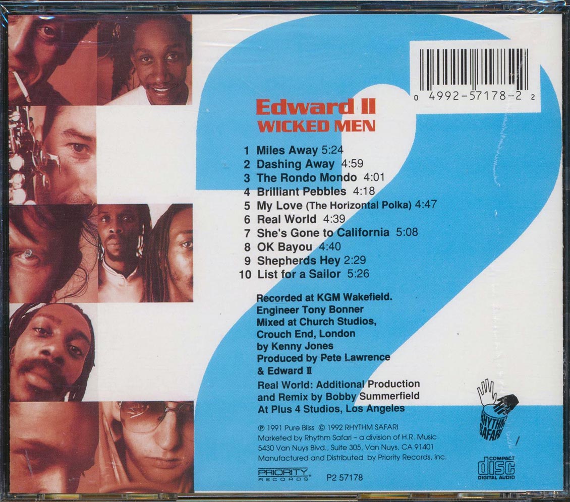 Edward II - Wicked Men Music CD