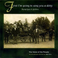 First I'm Going To Sing You A Ditty / Various - First I'm Going To Sing You A Ditty / Various - Music CD