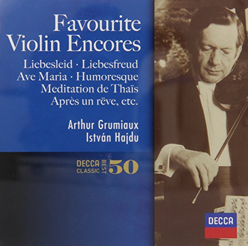 Grumiaux,arthur - Favourite Violin Encores - Music CD