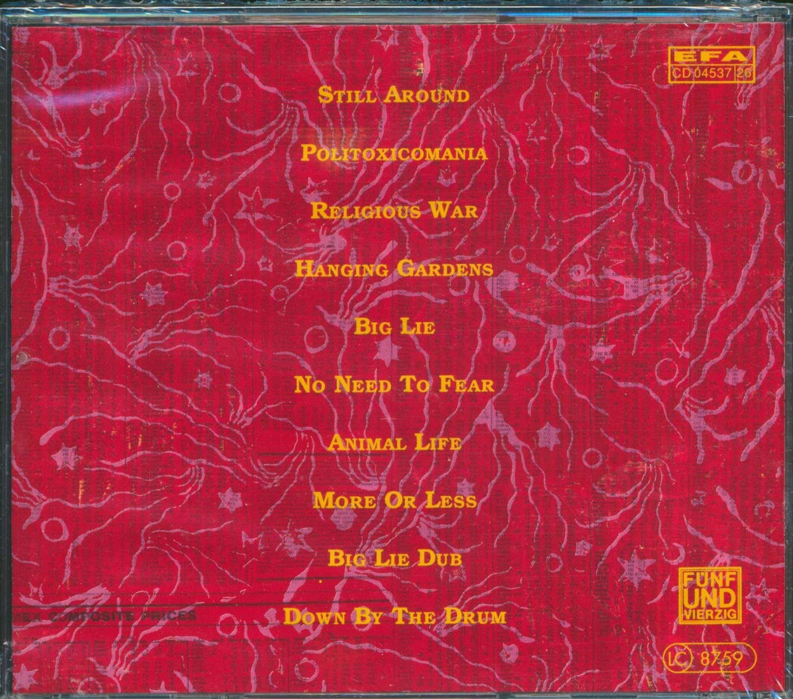 The Vision - Politixicomania Music CD