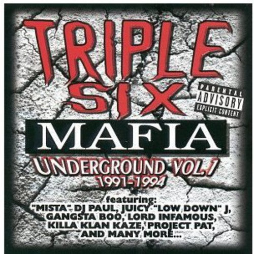 Three 6 Mafia ( Triple Six Mafia ) - Underground 1 - Music CD