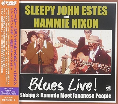 John,sleepy Estes & Nixon,hammie - Blues Live! Sleepy & Hammie Meet Japanese People - Music CD