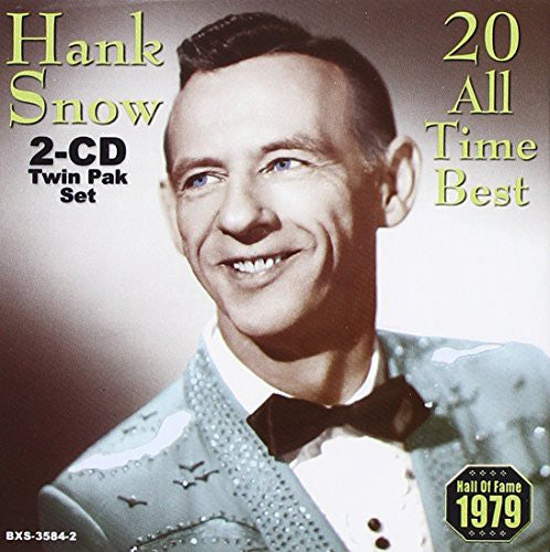 Snow,hank - 20 All Time Best - Music CD