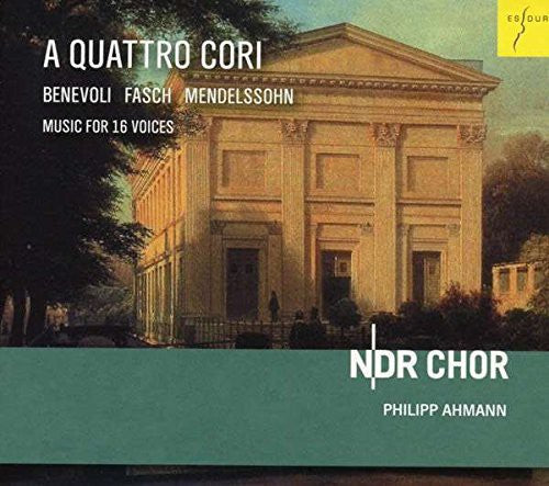 Ndr Choir / Ahmann,philipp - Quattro Cori / Music For 16 Voices By Fasch - Music CD