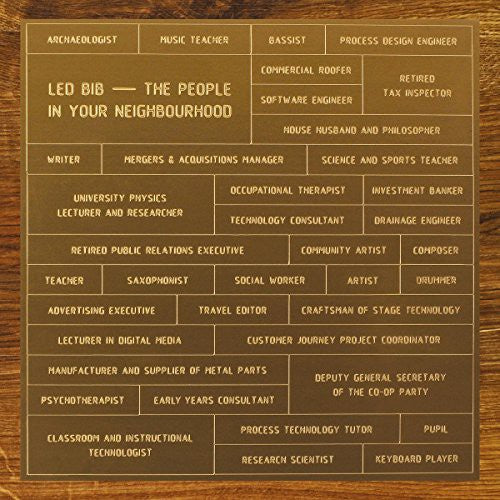 Led Bib - People In Your Neighbourhood - Music CD
