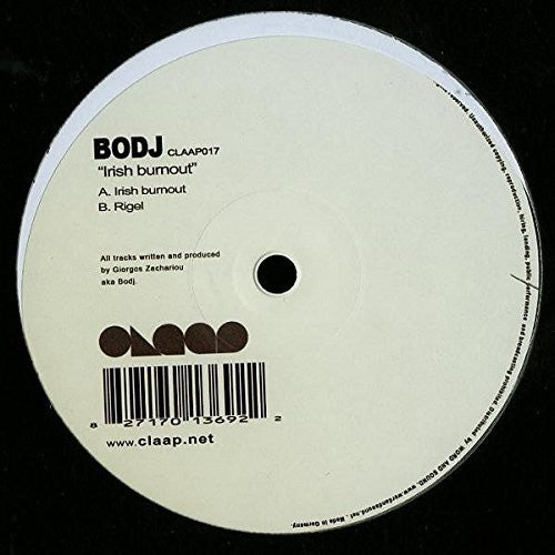 Bodj - Irish Burnout - Vinyl Record