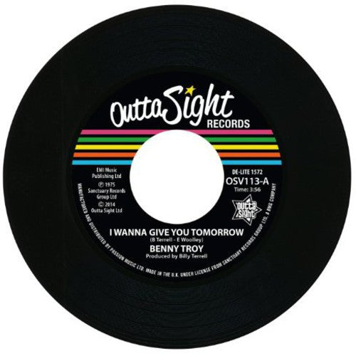 Troy,benny - I Wanna Give You Tomorrow - Vinyl Record