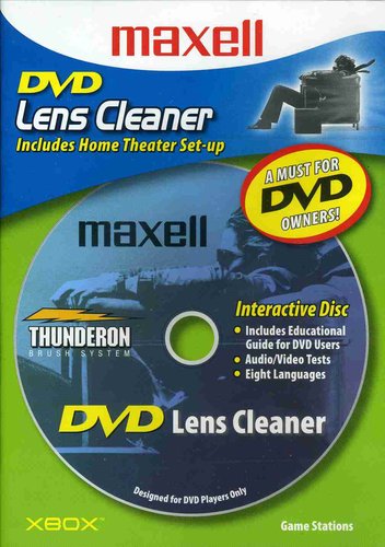 Maxell 190059 Dvd-lc Dvd Laser Lens Cleaner - Maxell 190059 Dvd-lc Dvd Laser Lens Cleaner - Cleaners