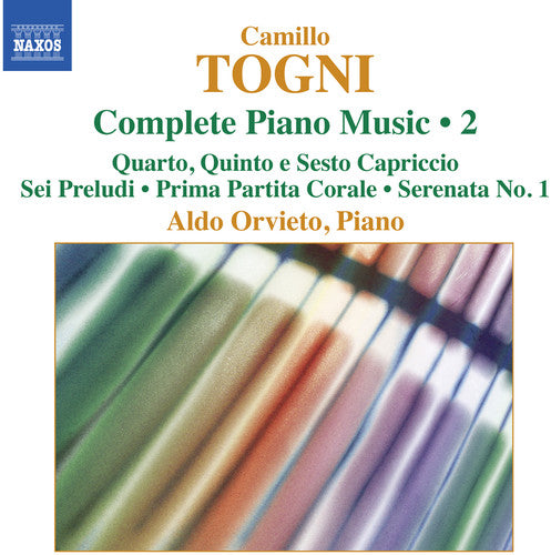 Togni - Comp Piano Music Vol 2 - Music CD