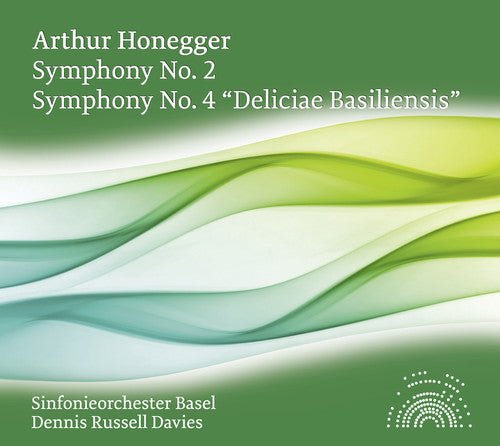 Honegger - Sym 2 & 4 Deliciae Basiliensis - Music CD