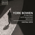Bowen - 24 Preludes For Piano - Music CD