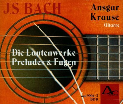 Bach,j.s. / Krause - Works For Lute - Music CD