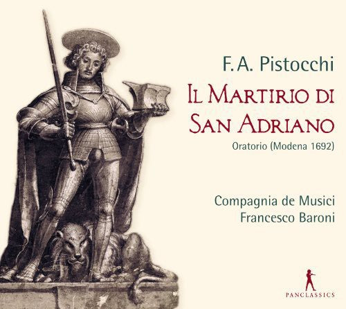 Pistocchi / Baroni - Il Martirio Di San Adriano - O - Music CD