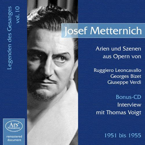 Metternich / Leoncavallo / Bizet / Verdi - Legenden Des Gesangs 10: Scenes From Operas - Music CD
