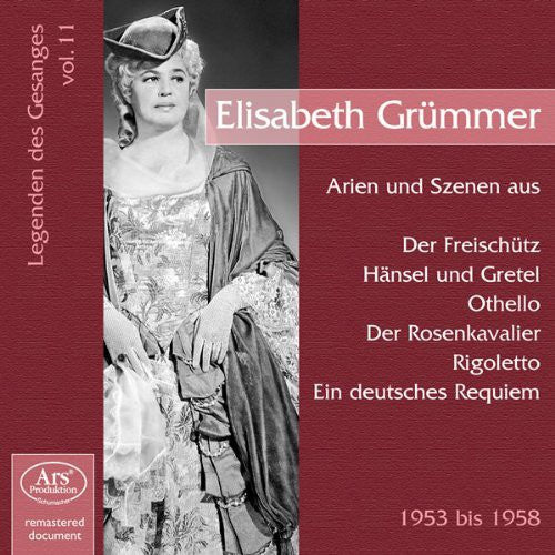 Mozart / Weber / Humperdinck / Grummer,elisabet - Arias Scenes - Music CD