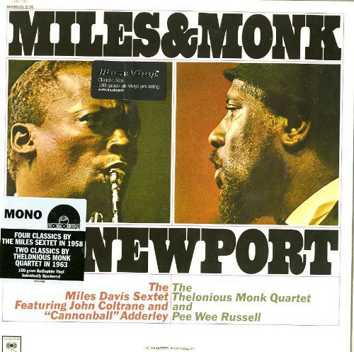 Davis,miles - Miles & Monk At Newport - Vinyl Record