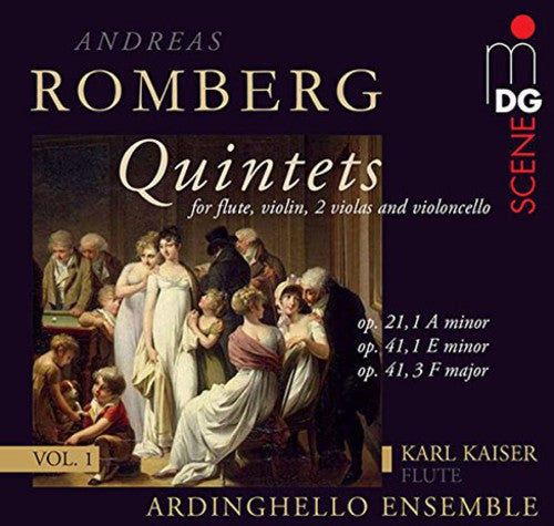 Ardinghello Ensemble - Flute Quartets Op. 21 1 & 41 - Music CD