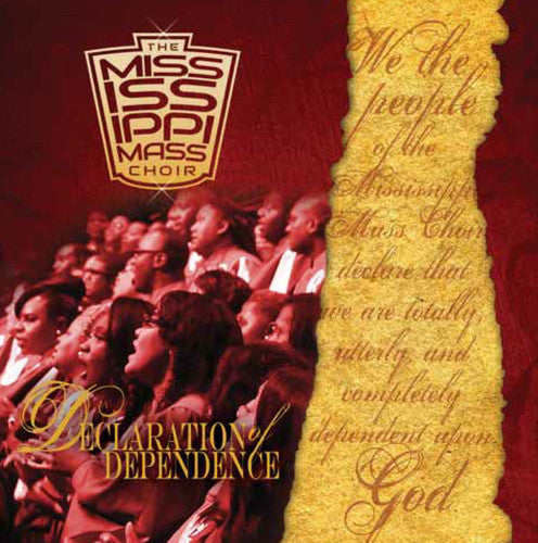 Mississippi Mass Choir - Declaraton Of Dependence - Music CD