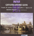 Leoni - Sonate Di Violino A Voc - Music CD
