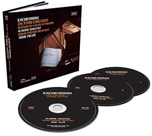 Ashkenazy,vladimir - Rachmaninoff Piano Concertos - Music CD