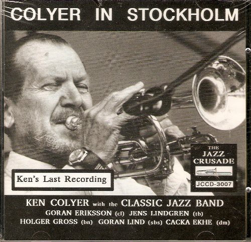 Colyer,ken - Colyer In Stockholm - Music CD