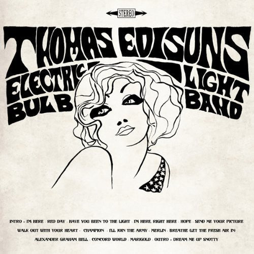 Edisun,thomas Electric Light Bulb Band - Red Day Album - Vinyl Record