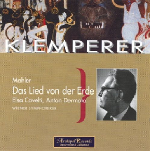 Mahler / Cavelti / Dermota / Klemperer / Vienna So - Das Lied Von Der Erde - Music CD