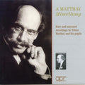 Matthay Miscellany-rare & Unissued Recordings / Va - Matthay Miscellany-rare & Unissued Recordings / Va - Music CD