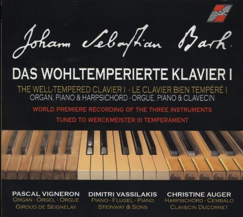 Vigneron & Vassilakis & Auger - Clavier Bien Tempere 1 - Music CD