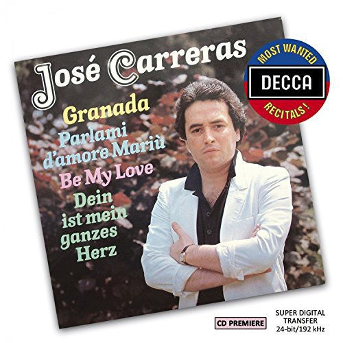 Carreras / Benzi / English Chamber Orchestra - Most Wanted Recitals: Jose Carreras - Granada - Music CD