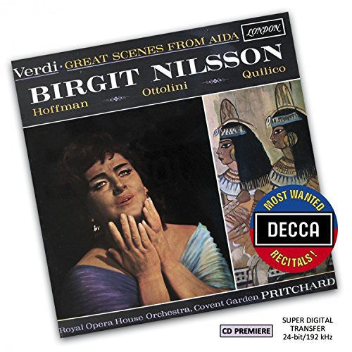 Nilsson / Pritchard / Orchestra Of The Royal Opera - Most Wanted Recitals: Verdi - Great Scenes From - Music CD