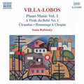 Villa-lobos / Rubinsky - Piano Music 1 - Music CD