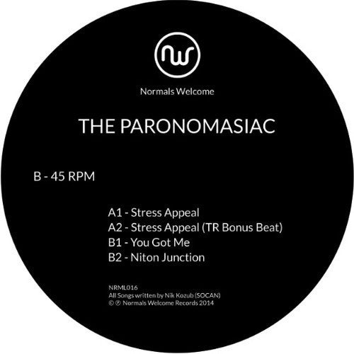 Paronomasiac - Stress Appeal - Vinyl Record