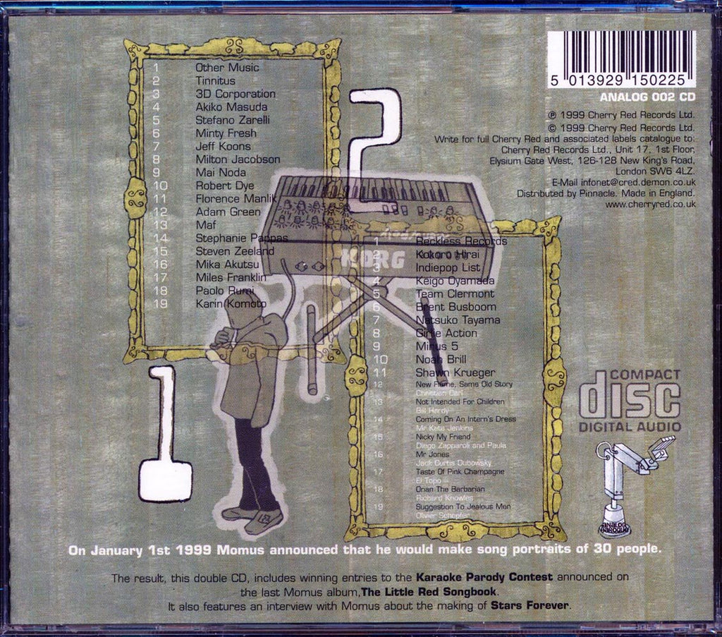 Momus - Stars Forever (38 tracks) (2xCD) Music CD