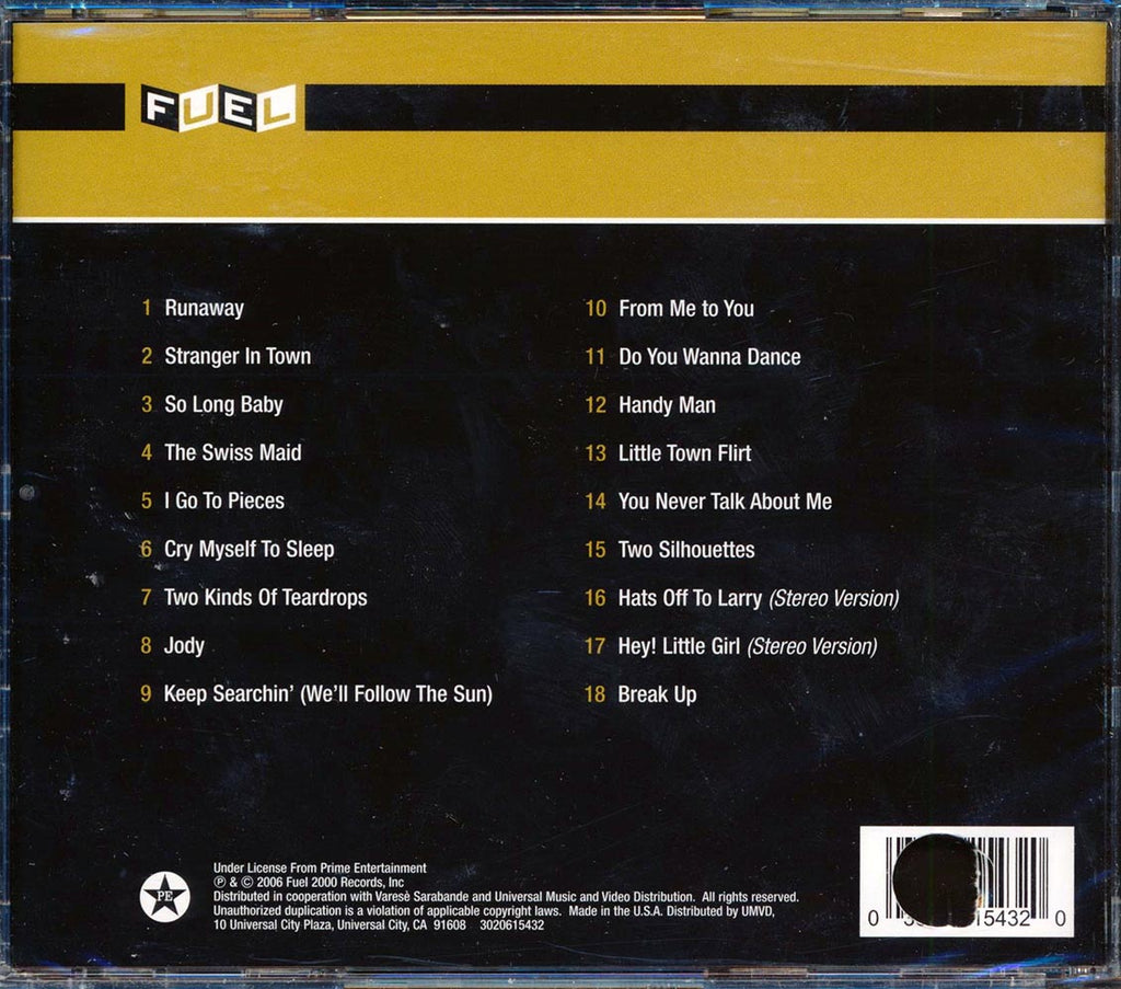 Del Shannon - An Introduction To Del Shannon (marked/ltd stock) (remastered) Music CD