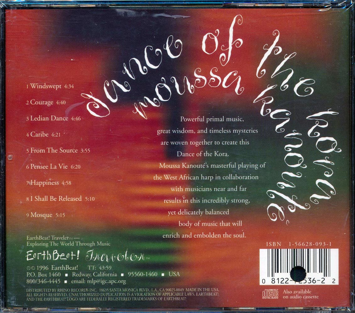 Moussa Kanoute - Dance Of The Kora (marked/ltd stock) Music CD