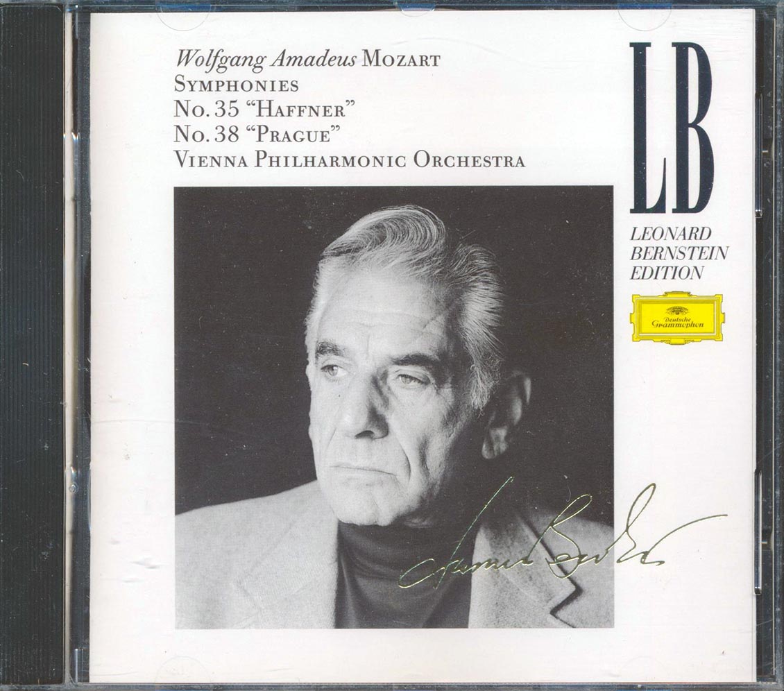 Mozart - Symphonies No. 35 Haffner, No. 38 Prague: Vienna Philharmonic Orchestra Music CD