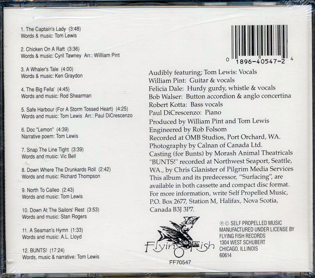 Tom Lewis - Sea-Dog, See Dog! Music CD
