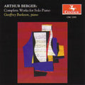 Berger / Burleson,geoffrey - Complete Works For Solo Piano - Music CD