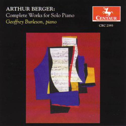 Berger / Burleson,geoffrey - Complete Works For Solo Piano - Music CD