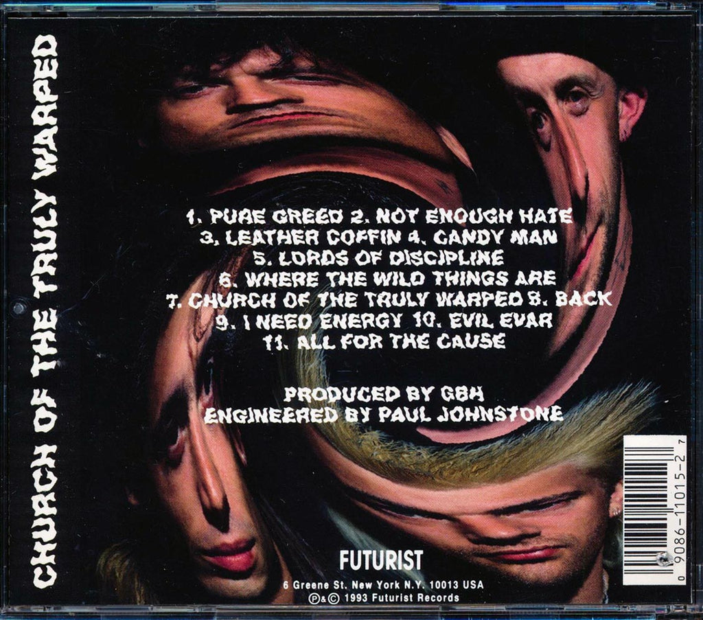 GBH - Church Of The Truly Warped Music CD