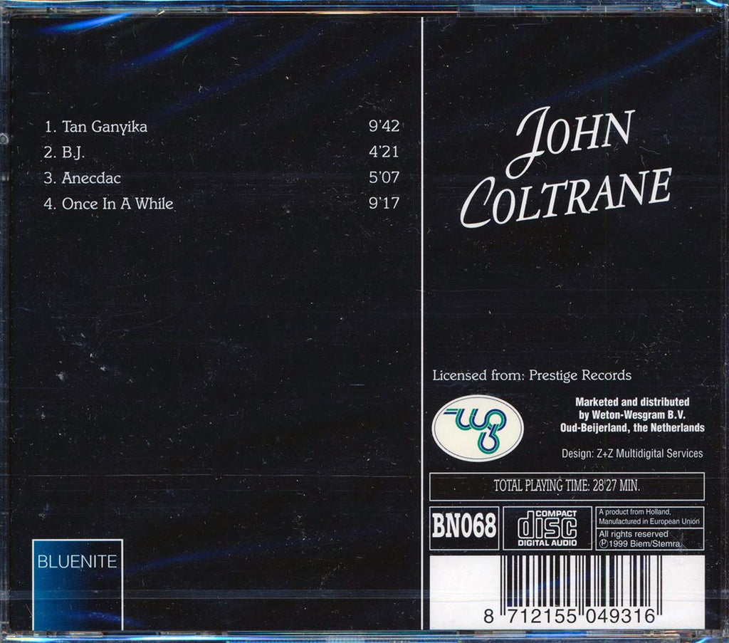 John Coltrane - Legend Music CD