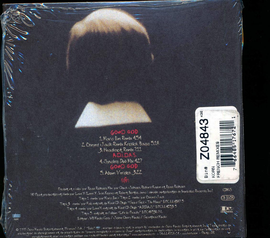 Korn - Good God French Remixes Music CD