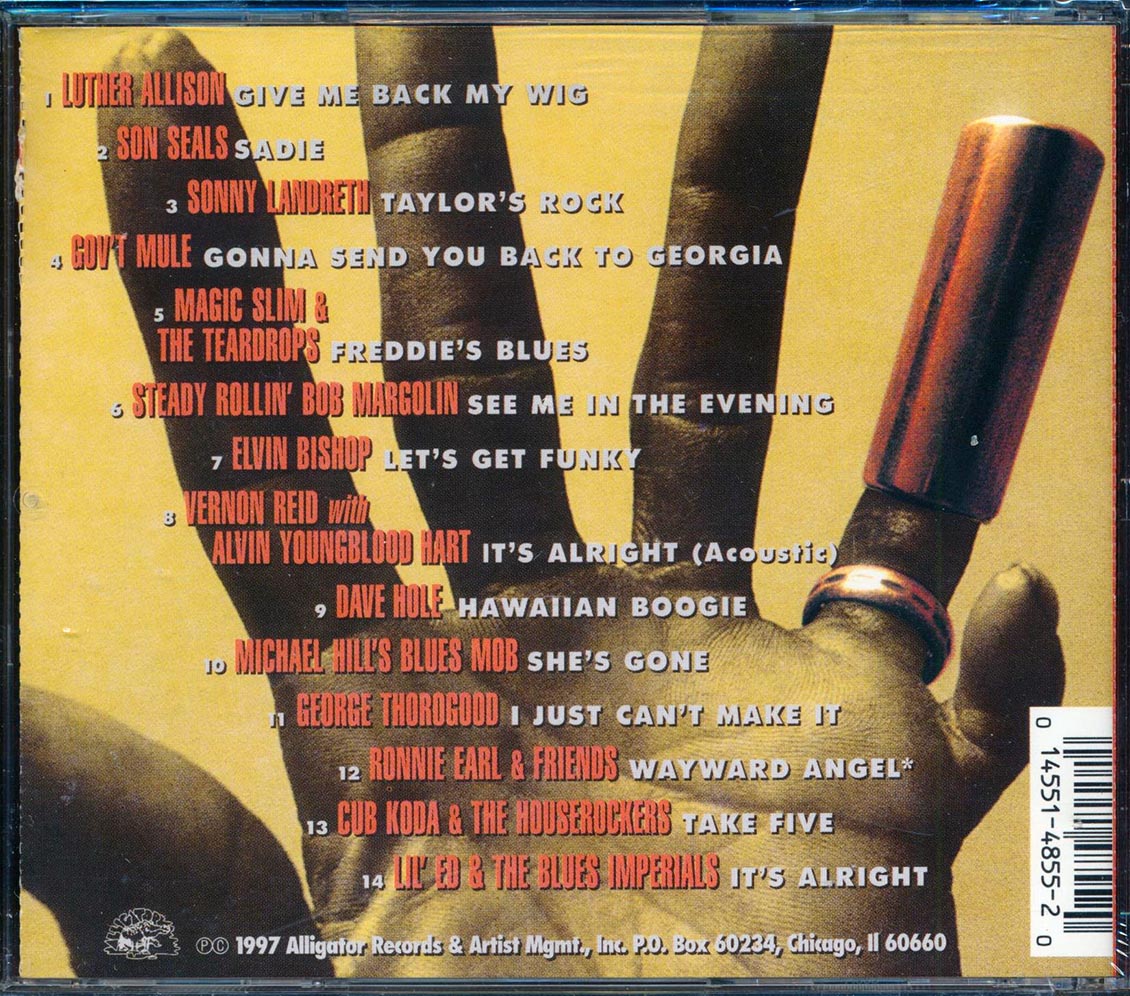 Elvin Bishop, George Thorogood, Luther Allison, Etc. - Hound Dog Taylor: A Tribute (incl. large booklet) Music CD
