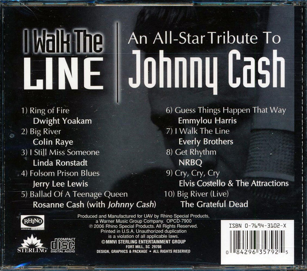 Dwight Yoakam, Linda Ronstadt, NRBQ, Elvis Costello, Etc. - I Walk The Line: An All-Star Tribute To Johnny Cash Music CD