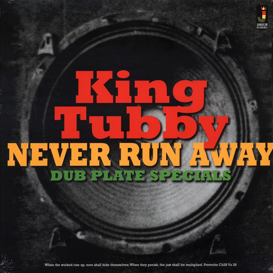 King Tubby - Never Run Away: Dub Plate Specials (180g) Vinyl Record