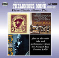 Monk,thelonious - 3 Lps-unique / At Town Hall: 5 By Monk By 5 - Music CD