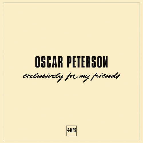 Peterson,oscar - Exclusively For My Friends - Vinyl Record
