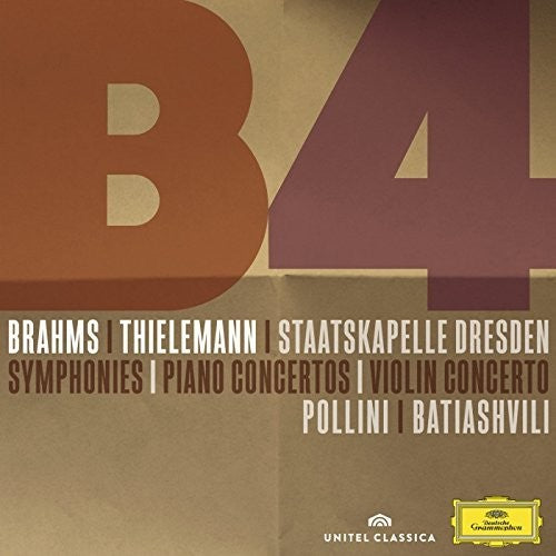 Brahms / Thielemann / Staatskapelle / Pollini - Symphonies / Piano Concertos / Violin Concerto - Music CD